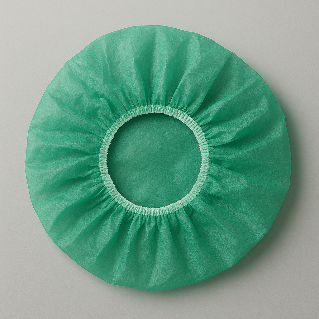 Bouffant cap green-SF