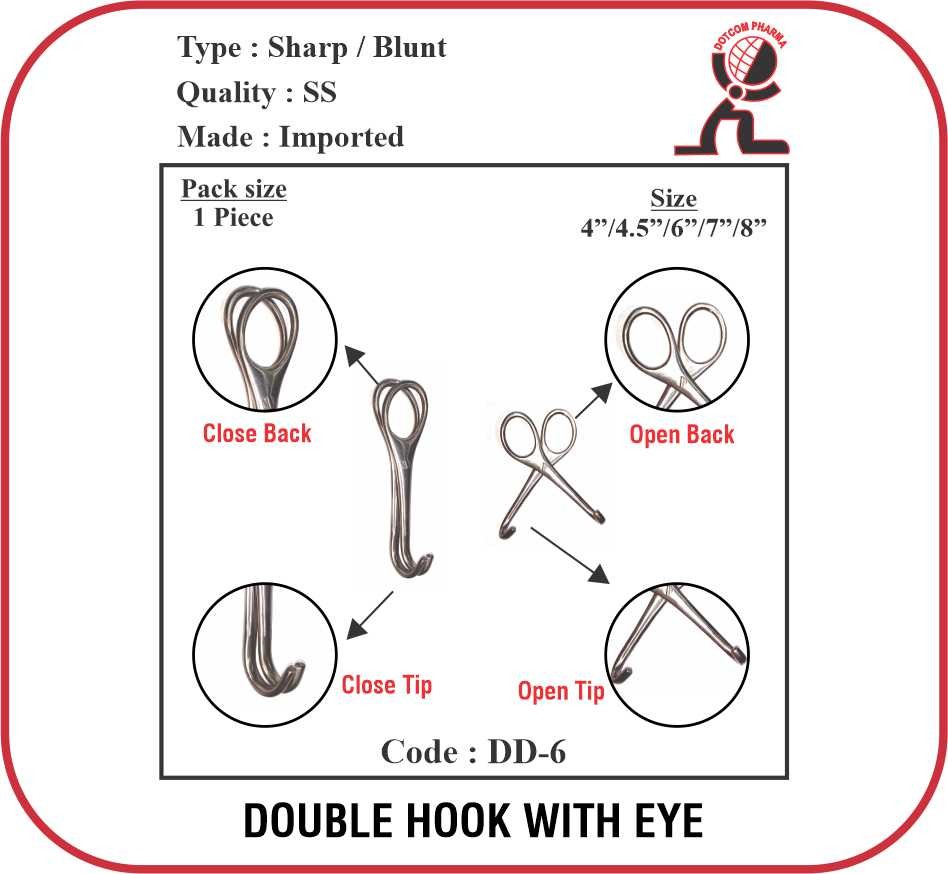 Double Hook With Eye