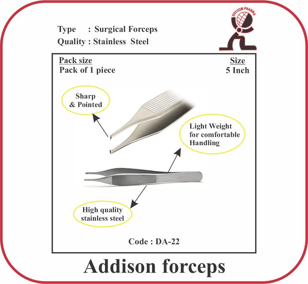 Addison Dressing/ Thumb Forceps