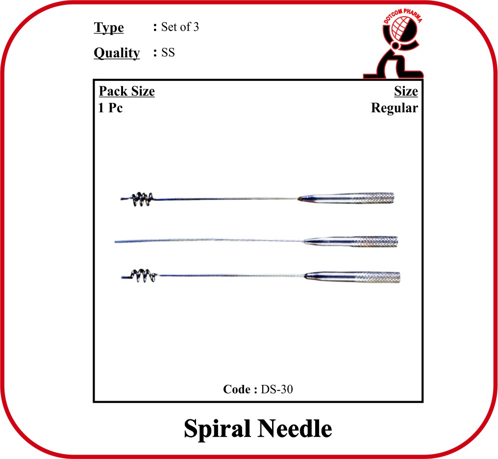 Spiral Needle Set