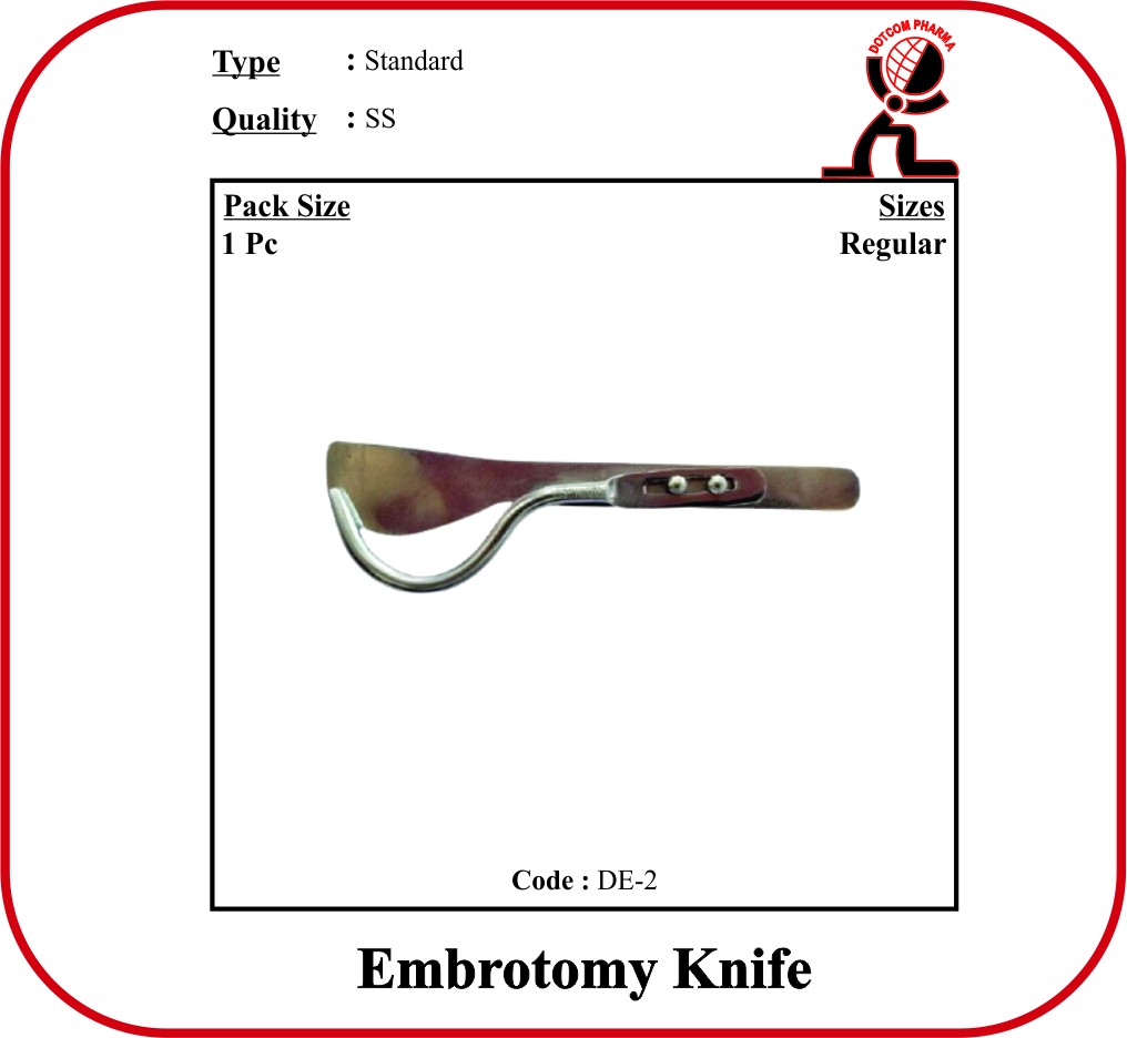 Embrotomy Knife