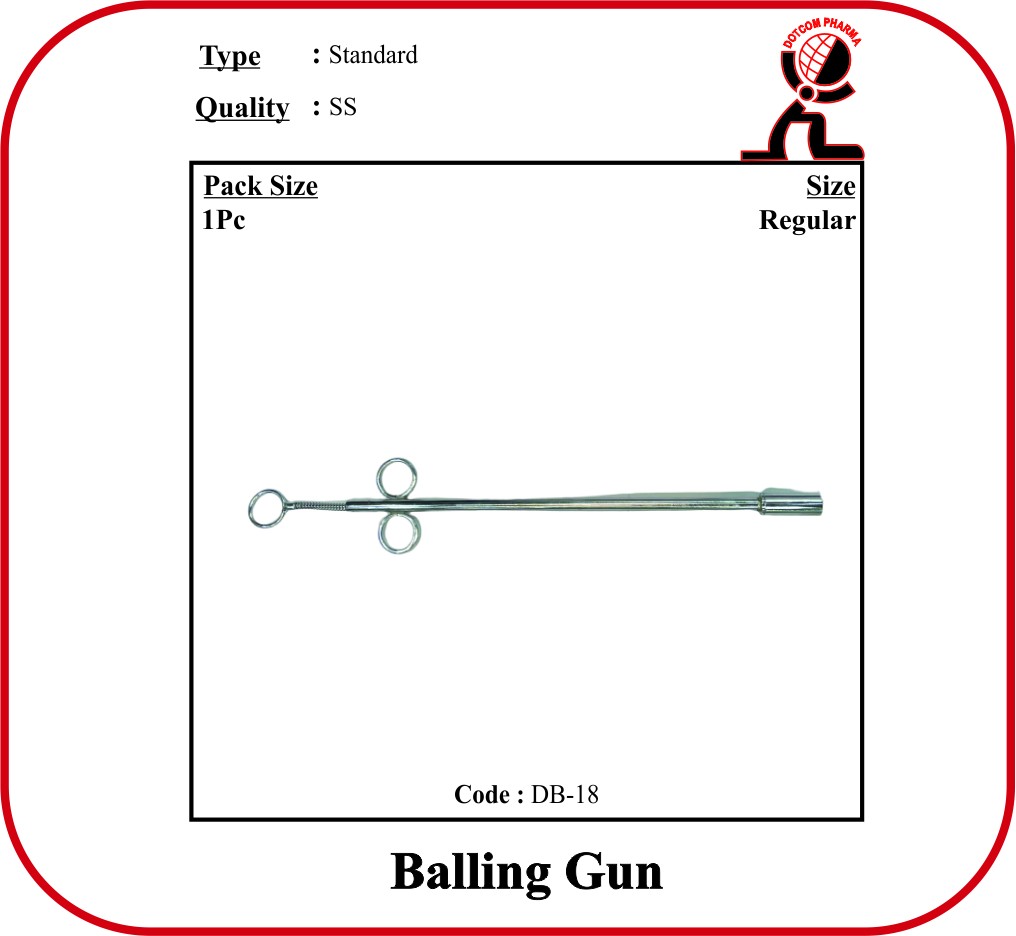 Balling Bolus Gun