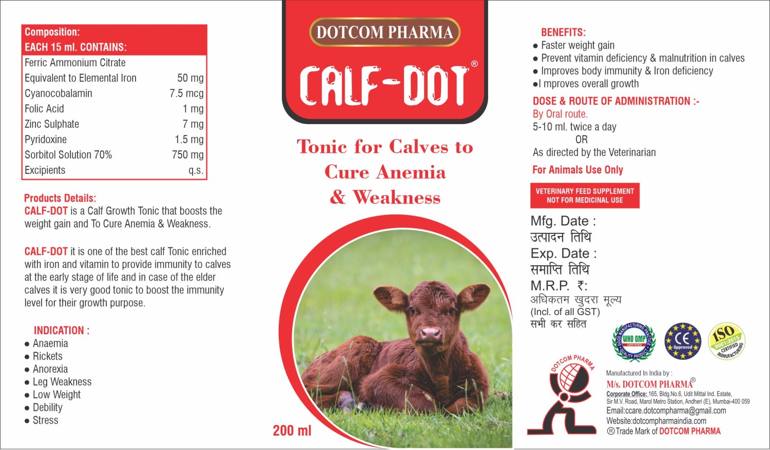 CALF- DOT