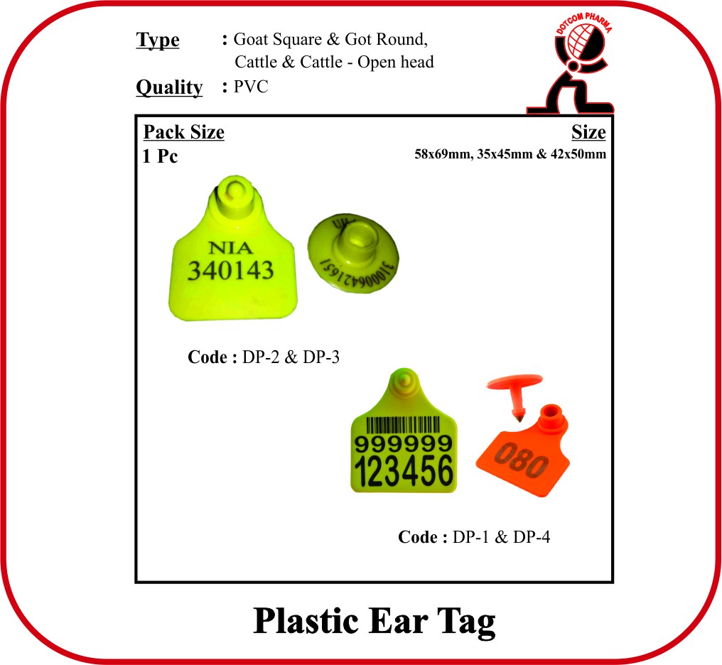 Plastic Ear Tag