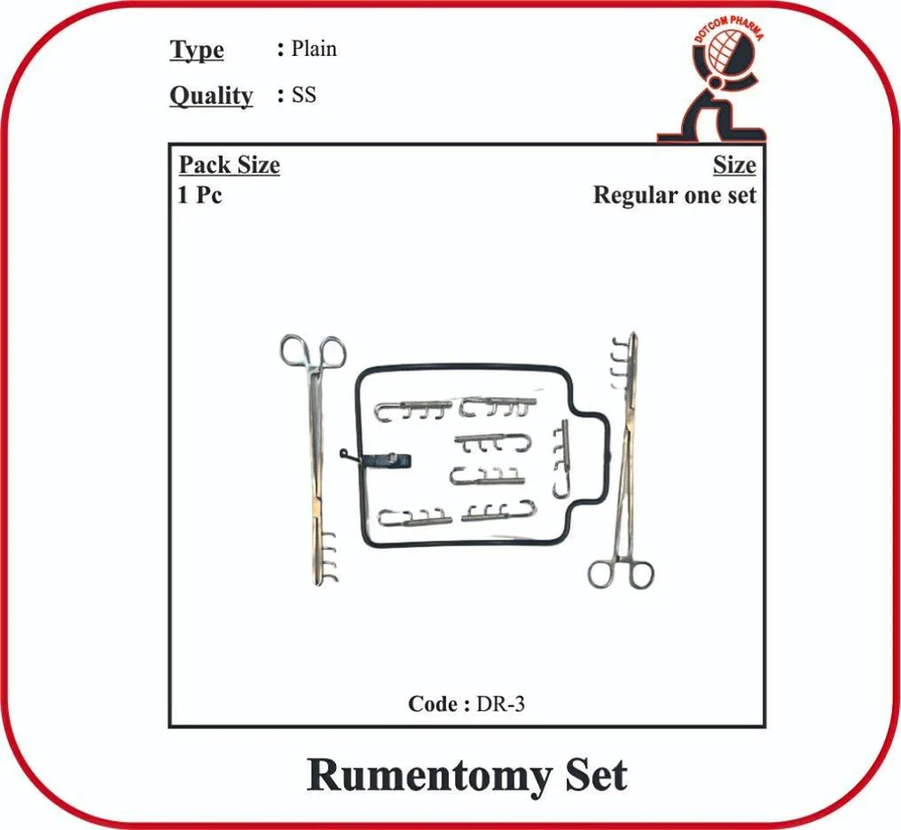 Rumenotomy Set