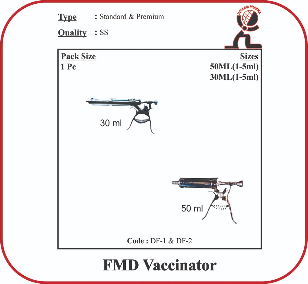 FMD OR Poultry  Vaccinator