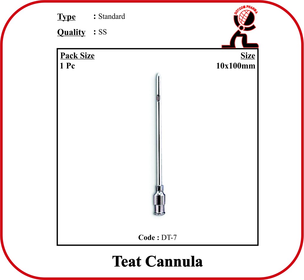 Teat Cannula