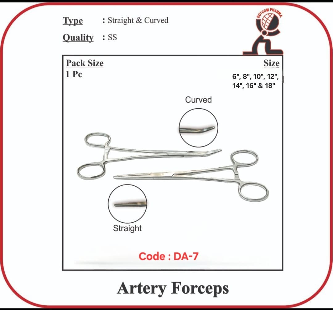 Artery / Rochester Carmalt Forceps - With Lock