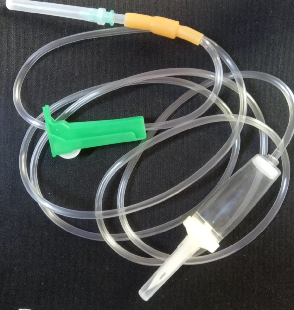 An Intravenous (I.V.) infusion set