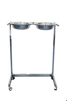 Double Bowl Dressing Trolley