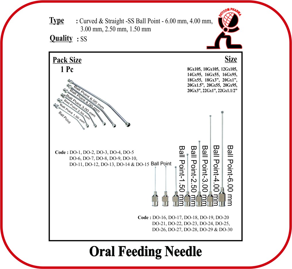 Oral Feeding Needle